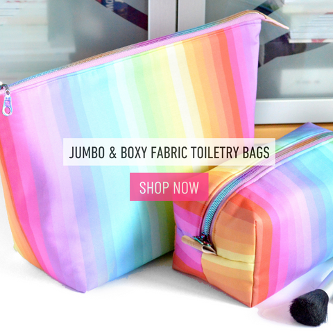 Regular Boxy & Jumbo Toiletry Bags