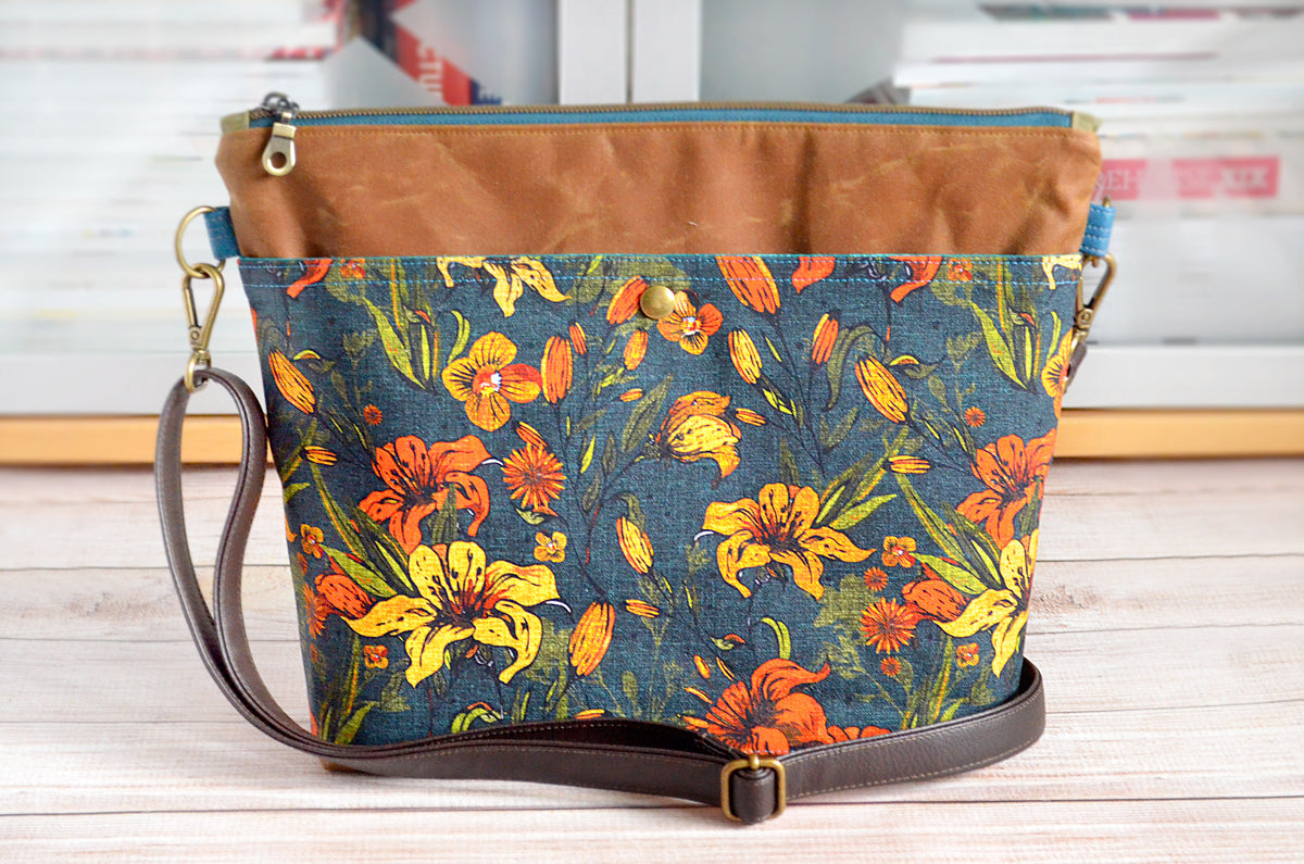Saskatchewan Prairie Lily Crossbody Bag – Sew&Tell Handmade
