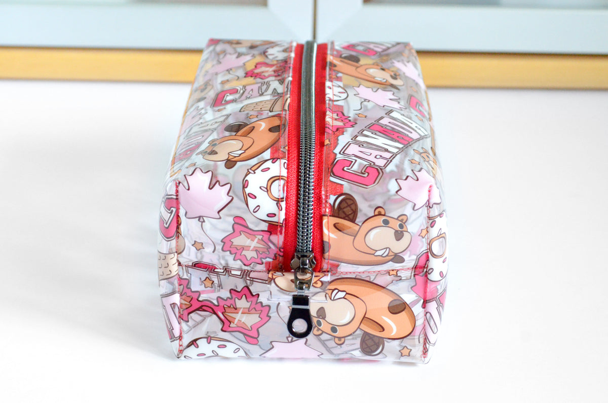 Clear Vinyl* Canada Toiletry Bag – Sew&Tell Handmade