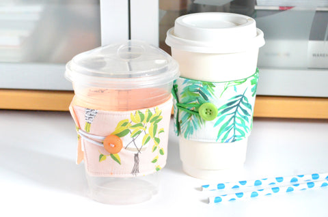 House Plant Coffee Sleeves