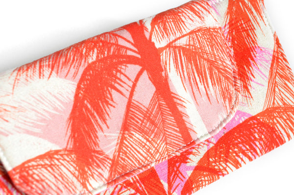 Red Palm Tree Wallet