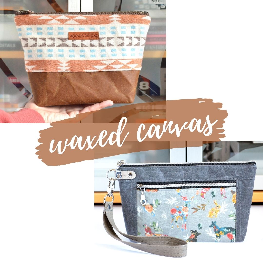 Waxed Canvas Sew&Tell Handmade