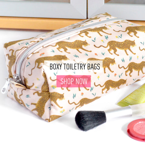 Boxy Toiletry Bags
