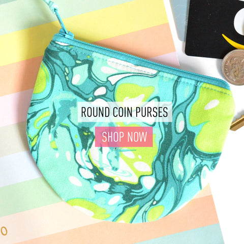 Round Coin Purses