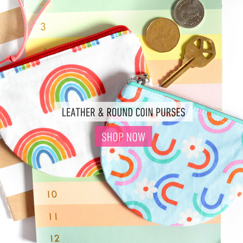 Leather & Round Coin Purses