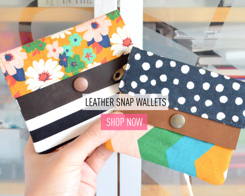Leather-Snap Wallets