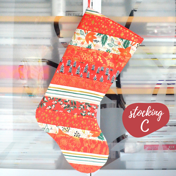 Red Rifle Paper Co Holiday Stocking