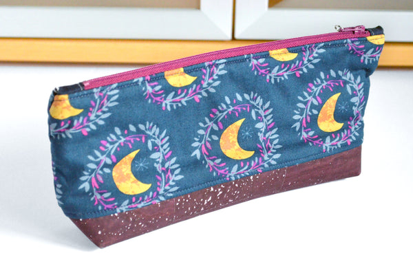Navy Moon - Large Essential Oil Bag