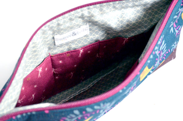 Navy Moon - Large Essential Oil Bag