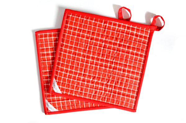 Red Pot Holders