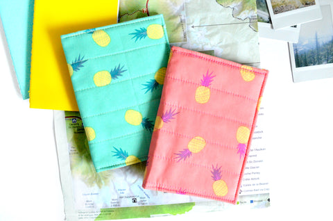 Pineapple Passport Cover