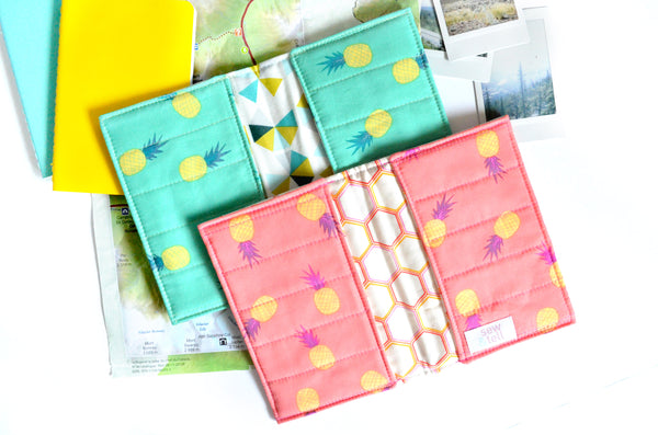 Pineapple Passport Cover