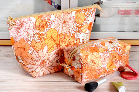 Harvest Floral - Jumbo & Boxy Toiletry Bags