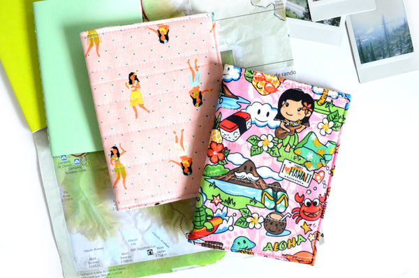 Pink Aloha Passport Cover