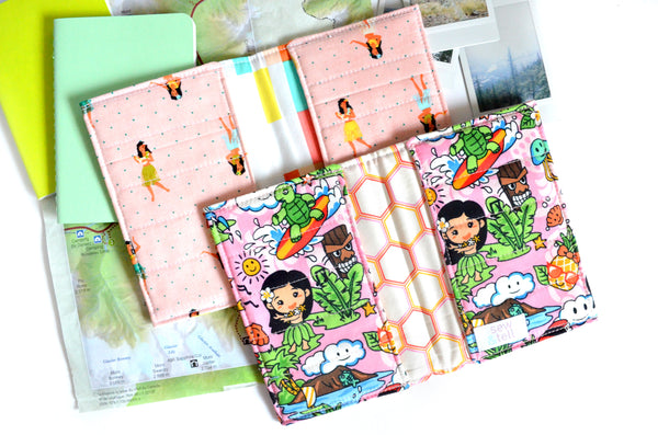 Pink Aloha Passport Cover