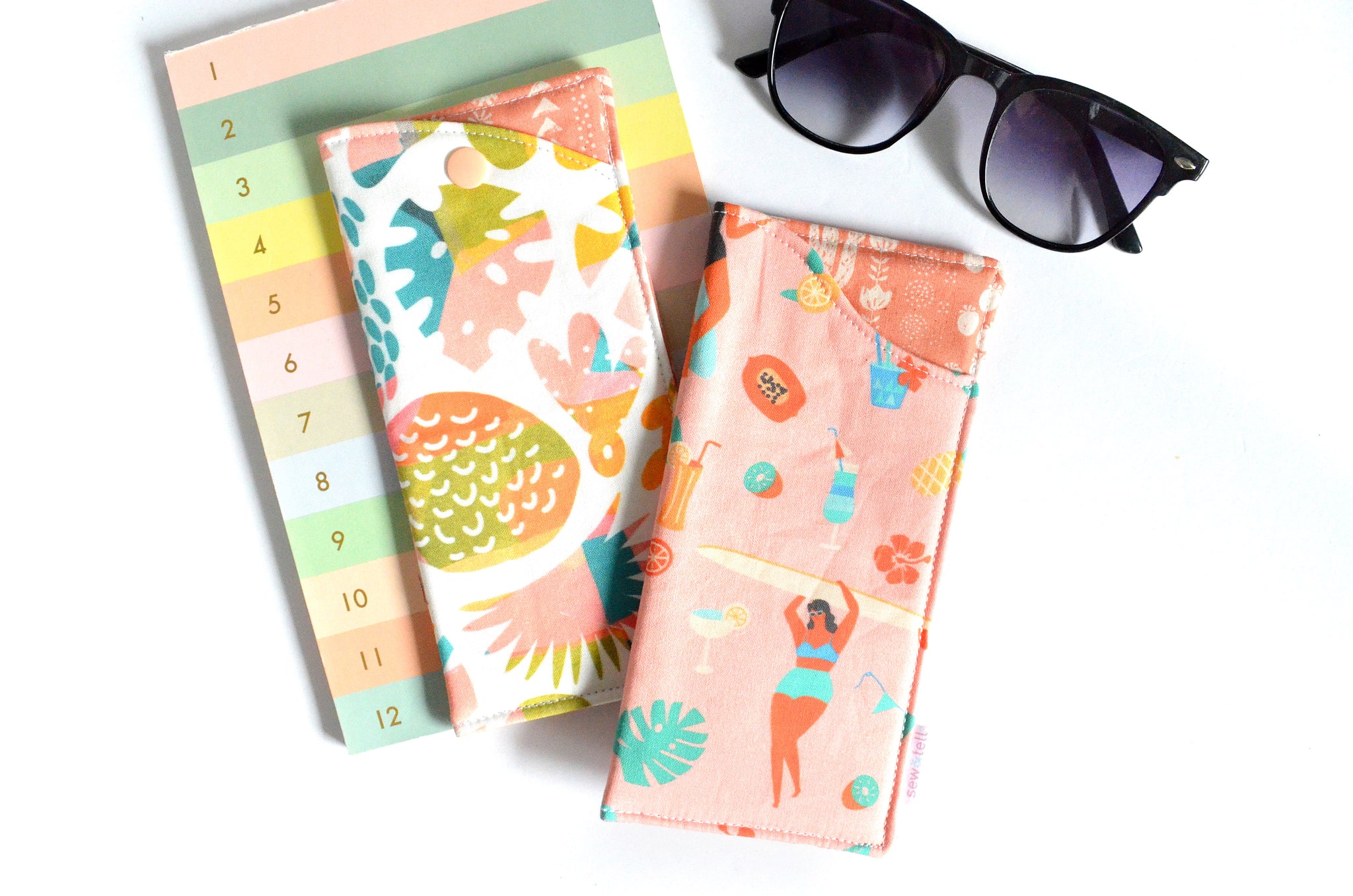 Beach Day Glasses Case