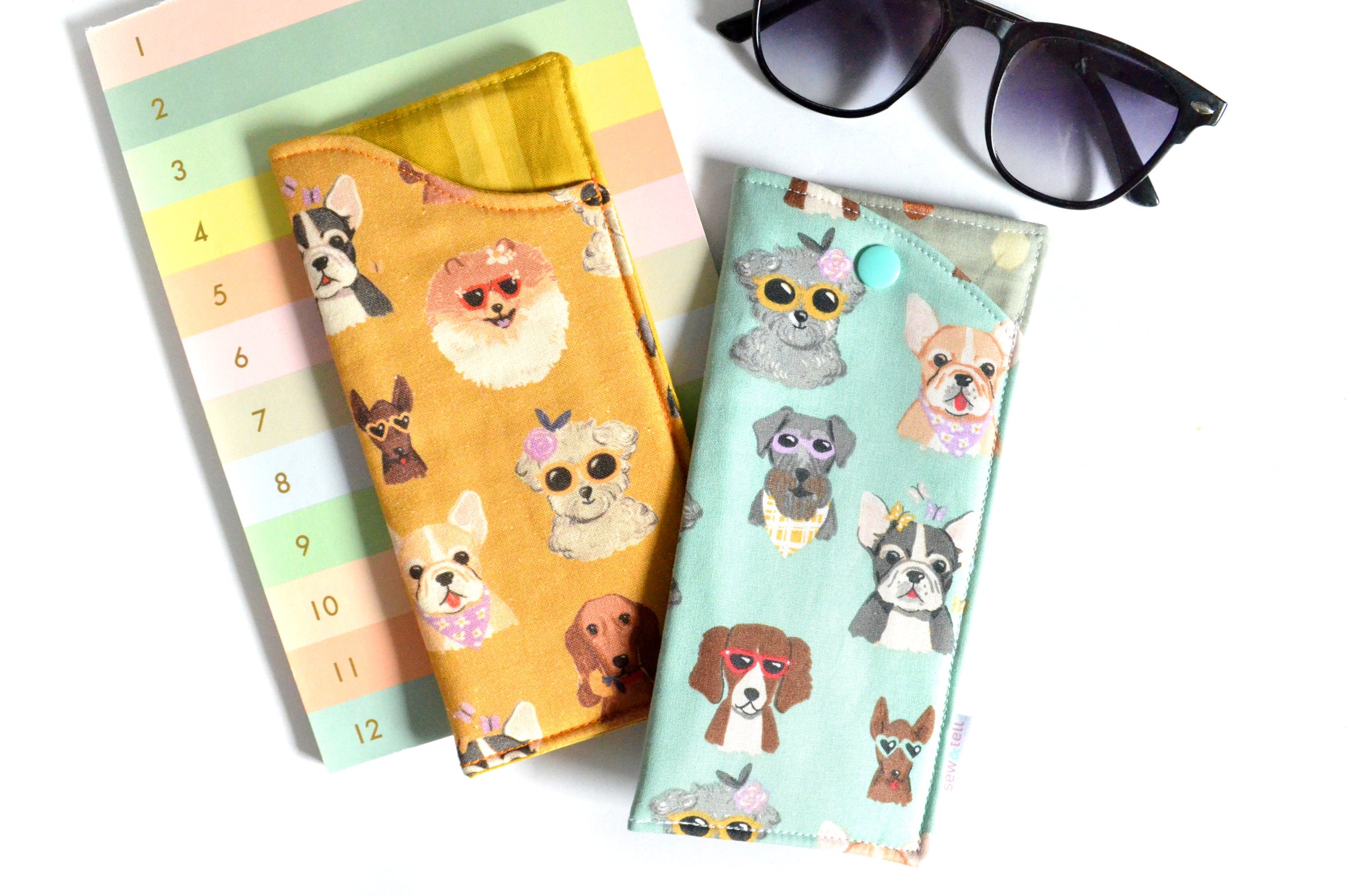 Sunny Pups Glasses Case