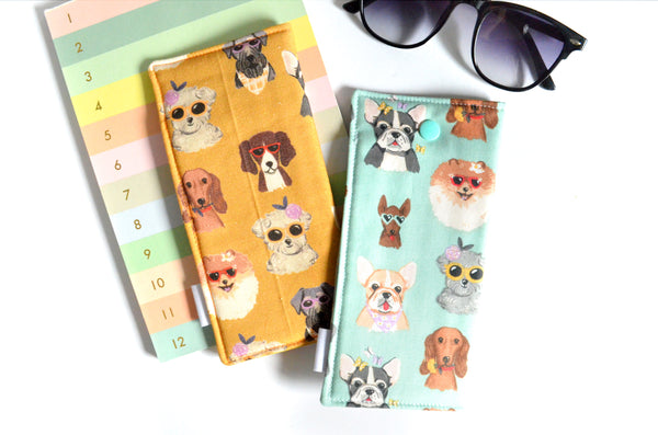 Sunny Pups Glasses Case