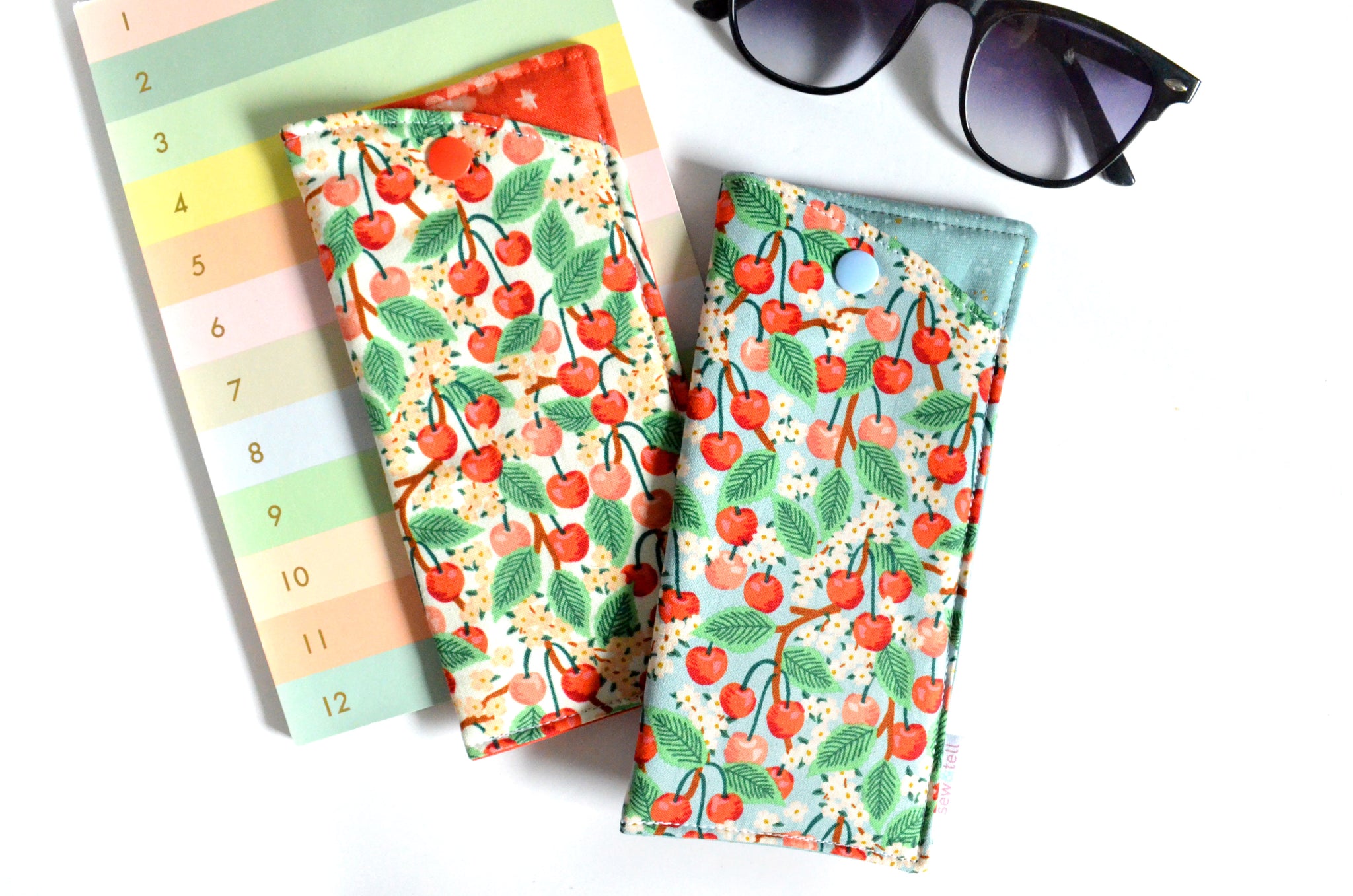Rifle Paper Co Cherry Glasses Case