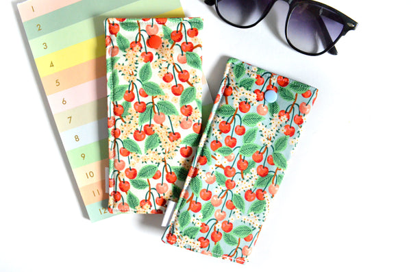 Rifle Paper Co Cherry Glasses Case