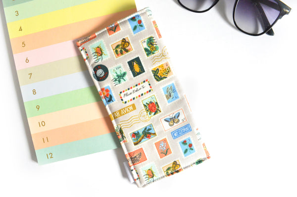 Rifle Paper Co Botany Stamp Glasses Case