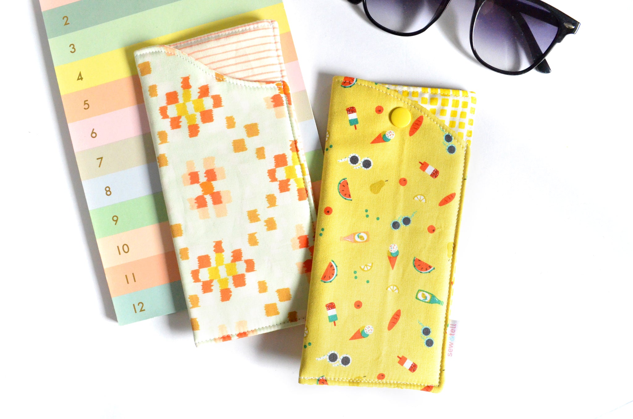 Ice Cream Truck Glasses Case