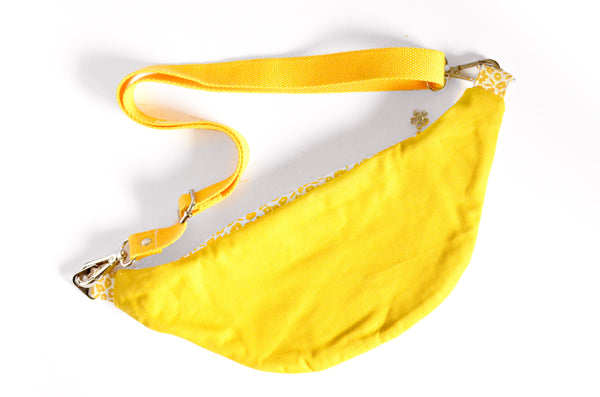 Yellow Mini Floral Fanny Pack