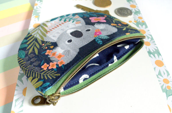 Koala Round Coin Purse