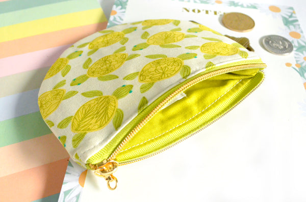 Sea Turtle Round Coin Purse