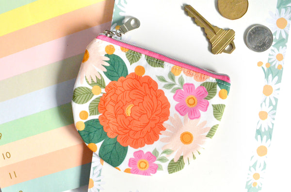 Secret Garden Round Coin Purse