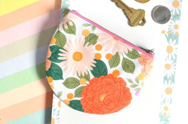Secret Garden Round Coin Purse