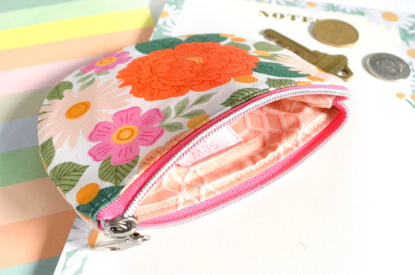 Secret Garden Round Coin Purse