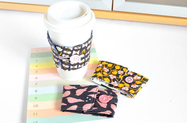 Black Bird is the Word Coffee Sleeve