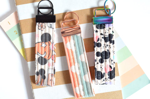 Mouse Friend Fabric Keychain