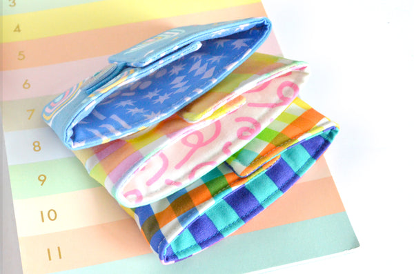 Rainbow Plaid Coffee Sleeve