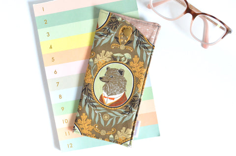 Dapper Bear Glasses Case