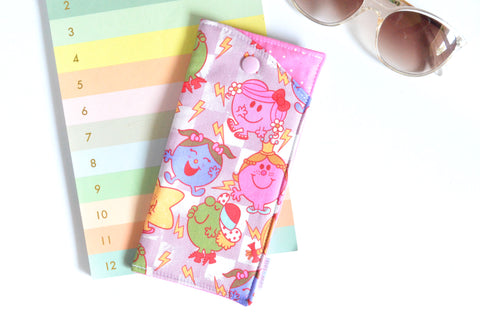 Mauve Little Miss Glasses Case