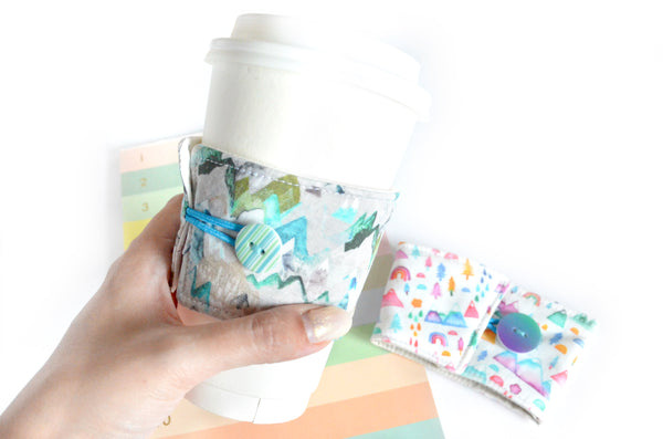 Mountain Coffee Sleeve