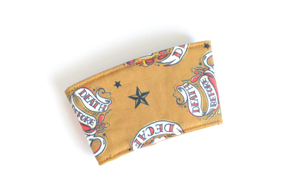 Death Before Decaf Coffee Sleeve