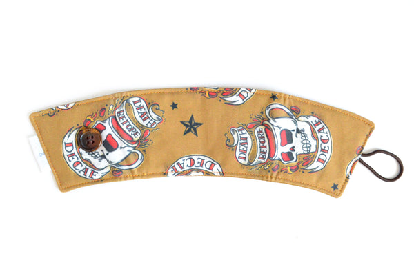 Death Before Decaf Coffee Sleeve