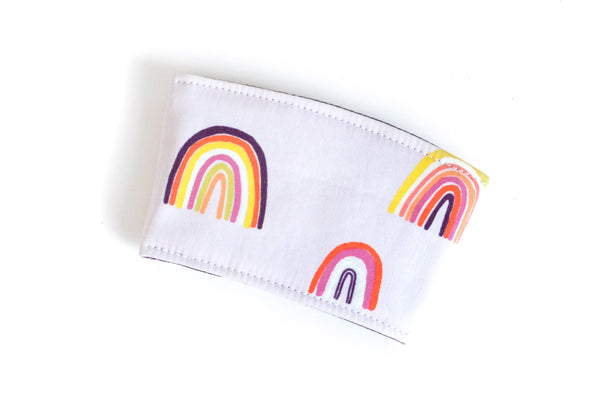 Purple Rainbow Coffee Sleeve