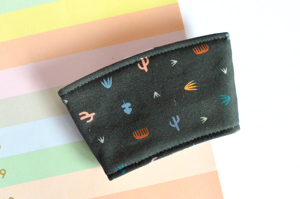Black Mini Desert Coffee Sleeve