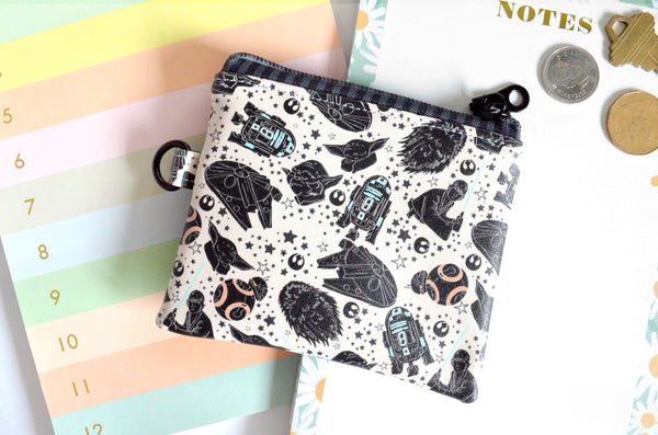 In a Galaxy Far Away Faux-Leather Coin Purse