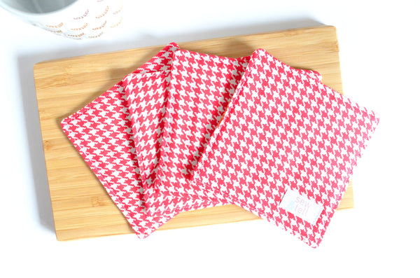 Pink & Red Nomad Coaster Set