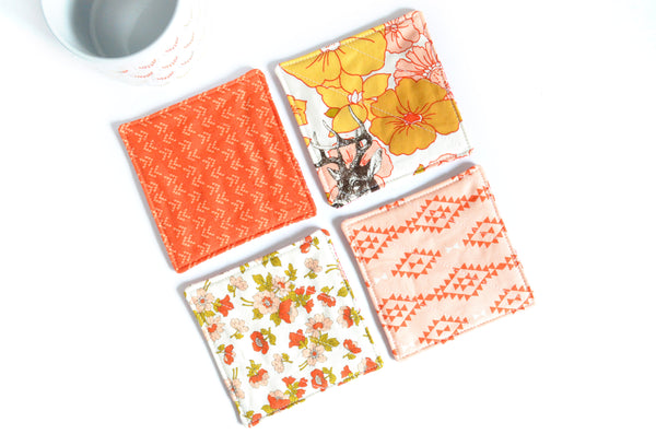 Pink & Red Nomad Coaster Set