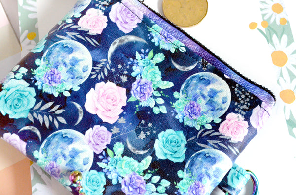 Sweary Celestial Faux-Leather Coin Purse