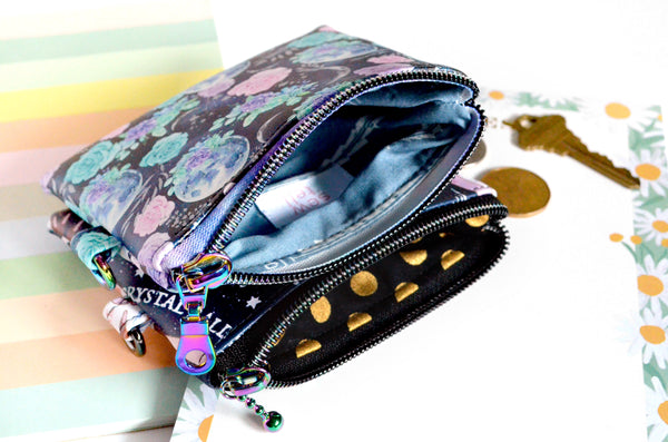 Sweary Celestial Faux-Leather Coin Purse