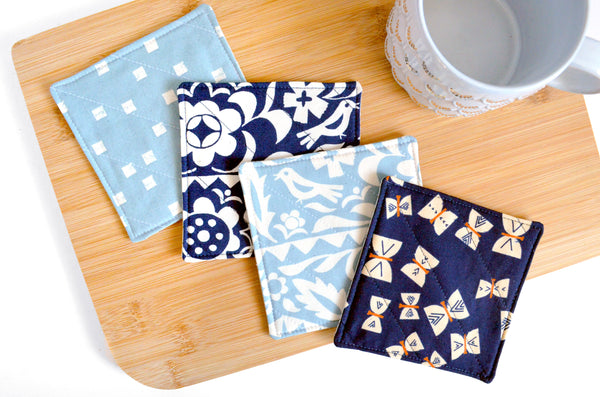 Blue Alma Drink Coaster Set