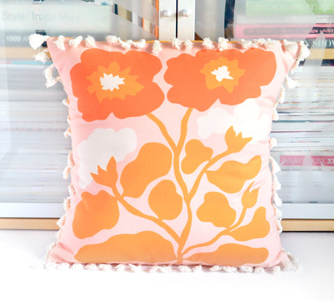 Pillow Cover - Mod Retro Floral
