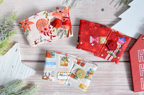 Red & White Holiday Coffee Sleeve